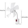 5 Leaves Small Cooling Fan Home Socket Fan Desktop Electric Fan For Kitchen Bedroom Dormitory Living Room Study Table Fans