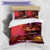 Set copripiumino 3 pezzi (1*Copripiumino + 2*Federe, Senza Nucleo), Set Biancheria da Letto Stampato Five Nights at Freddy's, Decorazione Camera da Letto, Per Tutte le Stagioni, Regalo di Compleanno