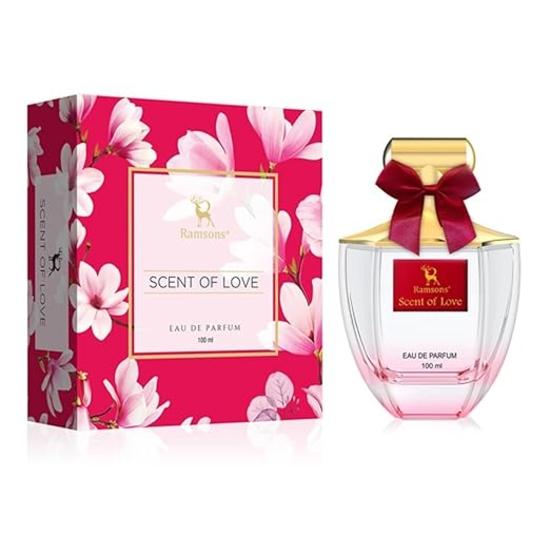 

Ramsons - Парфюмированная вода SCENT OF LOVE | 100 мл | Духи для женщин | TN - Лимон, Бергамот | MN - Роза, Лаванда | BN - Ваниль, Мускус, Кедр