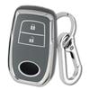 Toyota TPU Schlüsselhülle, Schlüsselabdeckung, Smart Key Schutzhülle, Stoßfest, Staubdicht, Leicht, Kompatibel