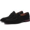 NEW Men Suede Loafers Comfortable Flat Casual Shoes Men Breathable Slip-On Soft Leather Driving Shoes Moccasins