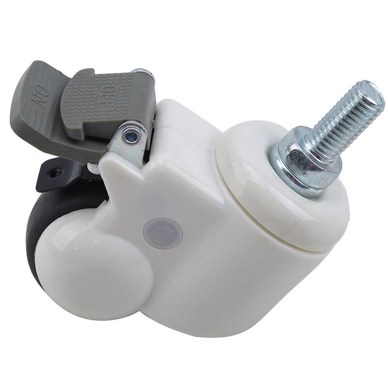 Durable TPR 3 Inch 360 Degree Rotating Mute Caster Wheels Universal