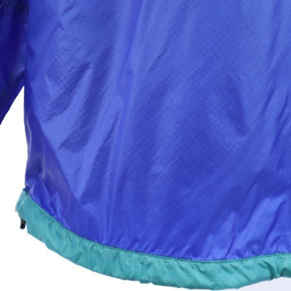 The North Face NP22034 Nylon Jacket M Blue Pullover Outdoor Half Zip Men's Used