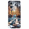 Soft Case for Reno8 Lite Cover Print TPU Silicone Clear Funda Cases for OPPO Reno 8 Lite 5G Case Reno8Lite Slim Landscape Cat