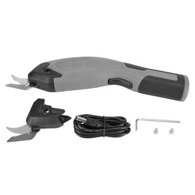 Electric Scissors Ergonomic Handle USB Charge Aluminium Alloy Compact Cordless Scissor for Sewing