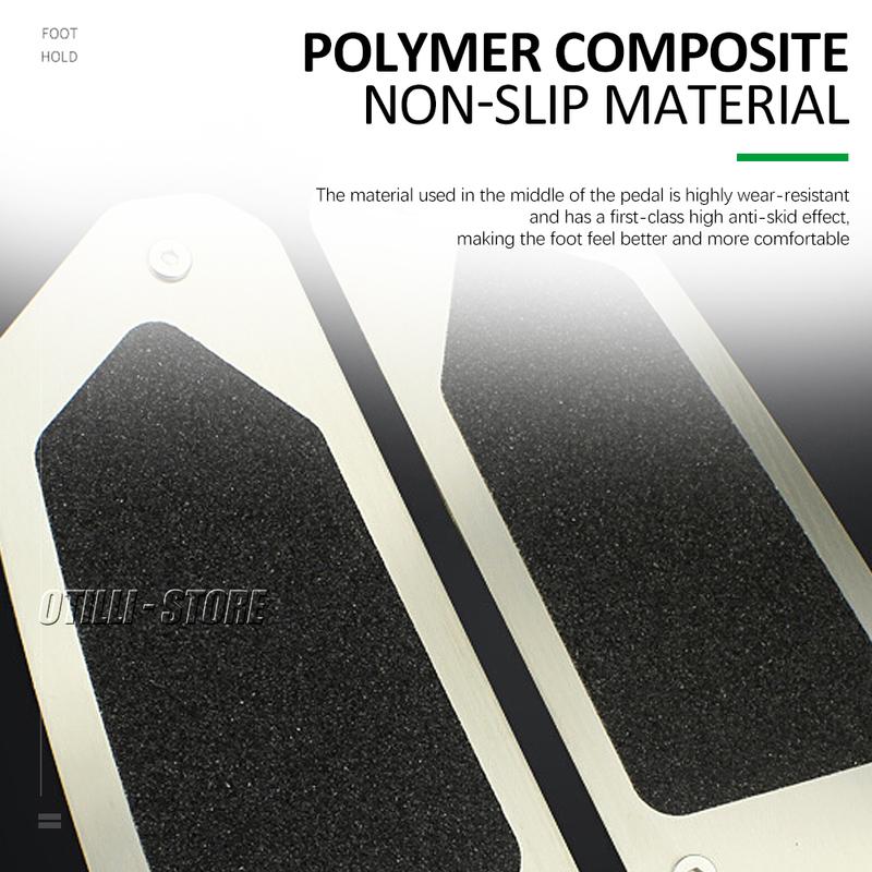 For Honda Forza350 FORZA 350 NSS 350 Motorcycle Accessories Footrest Footboard Step Footpad Pedal Plate Foot Pegs