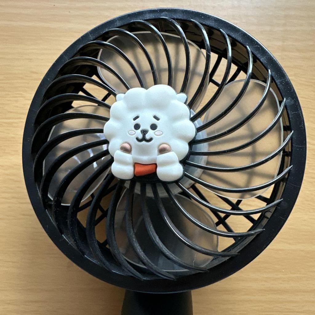 [USED] BTS Jin BT21 RJ Bundy Fan Handheld Fan