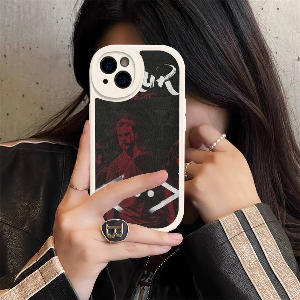 TV Cukur Phone Cover For IPhone 11 12 13 14 15 16 Pro Max Mini Plus Soft Leather Case