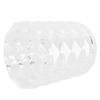 White Storage Case for Makeup Brushes and Lipsticks with Transparent Design Practical and Durable 1Pc