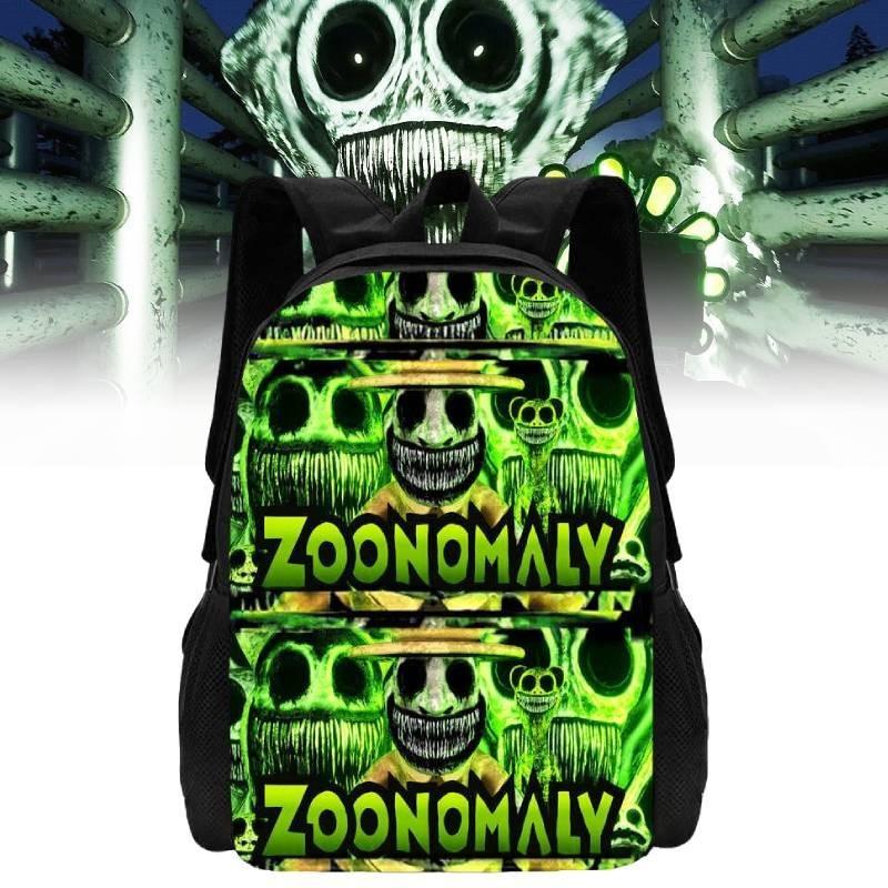 Cute Zoonomaly School Backpack With Fun Prints For Boys And Girls 15 Inch