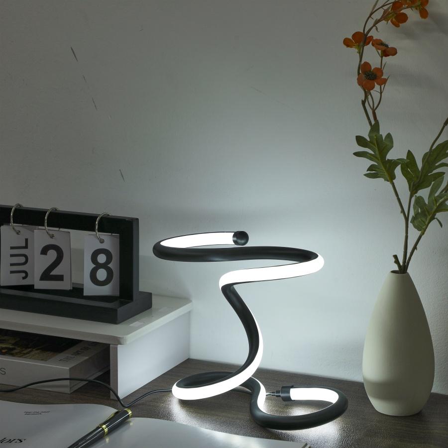 1PC Unique Design Desk Lamp with USB Power Supply - Three Color Lighting Options, Suitable for Bedroom, Study and Living Room De