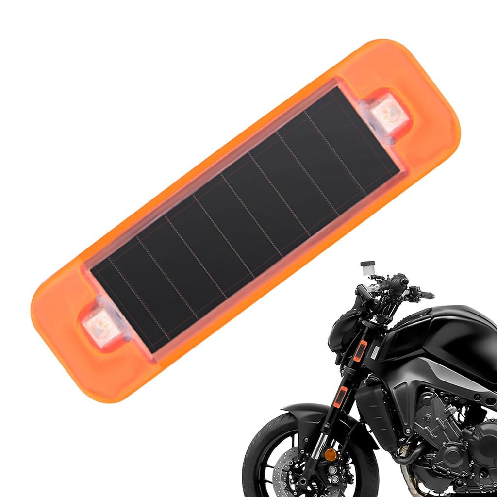 Bicycle Solar Light, Solar Bike Light, Waterproof - Bike Clear Lamp, Night Cycling Lamp