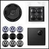 2026 New 4pcs Set VW Floating Car Wheel Center Caps 56mm/65mm Hubcap Covers for VW Jetta MK5 Golf Passat CC Styling 3B7601171 1J0601171