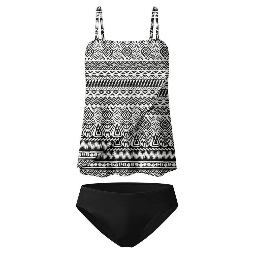 Neuer Badeanzug Bikini Europäischer und Amerikanischer Sexy Damen Zweiteiliger Badeanzug