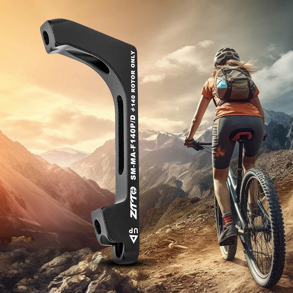 Road Bike Brake Adapter Flat Mount To Post Mount Brake Caliper Adapter for 140/160mm Rotors Road Disc Brake