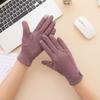 Solid Color  Gloves Keep Warm Women Mittens Sweet Winter Velvet Gloves  Winter