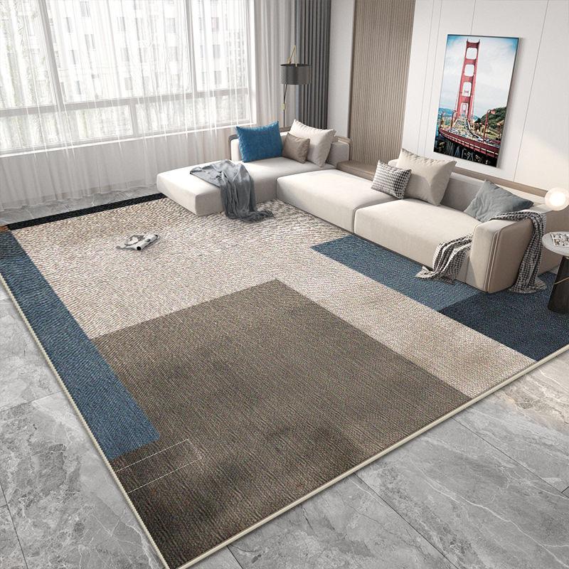 Modern Style Luxurious Carpet Living Room Marble Decoration Sofa Area Rugs Non-slip Bedroom Lounge Floor Mat Washable Doormat