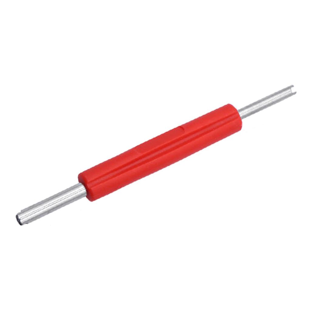 Narzędzie do wykręcania rdzeni zaworów z podwójną końcówką Łatwe w użyciu i przenośne Klucz do dysz Narzędzie do naprawy opon samochodowych i klimatyzatorów