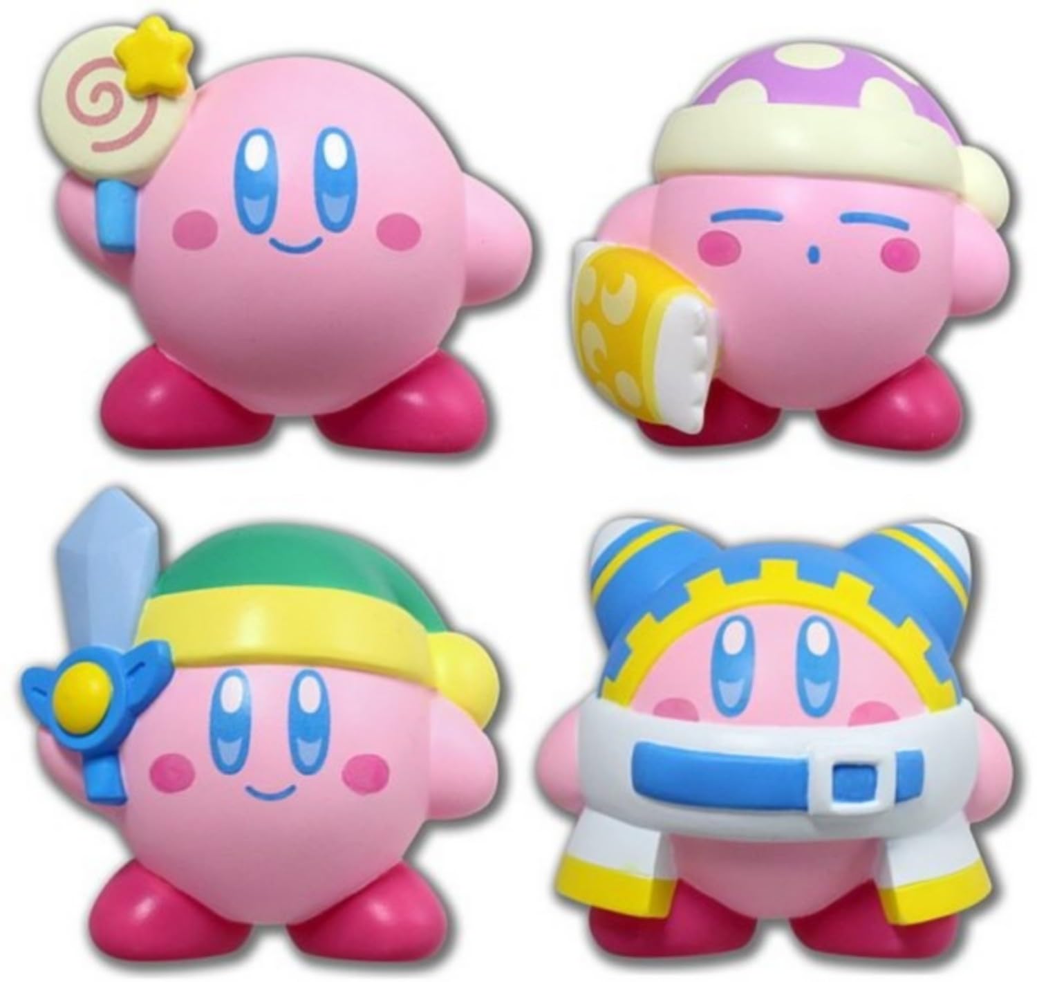

Круглая мягкая виниловая фигурка Кирби из звезд KIRBY CLOSET 4 типов Gacha Gacha Capsule Toy MUTEKI! СУТЕКИ! [Набор (Полный Полный)]