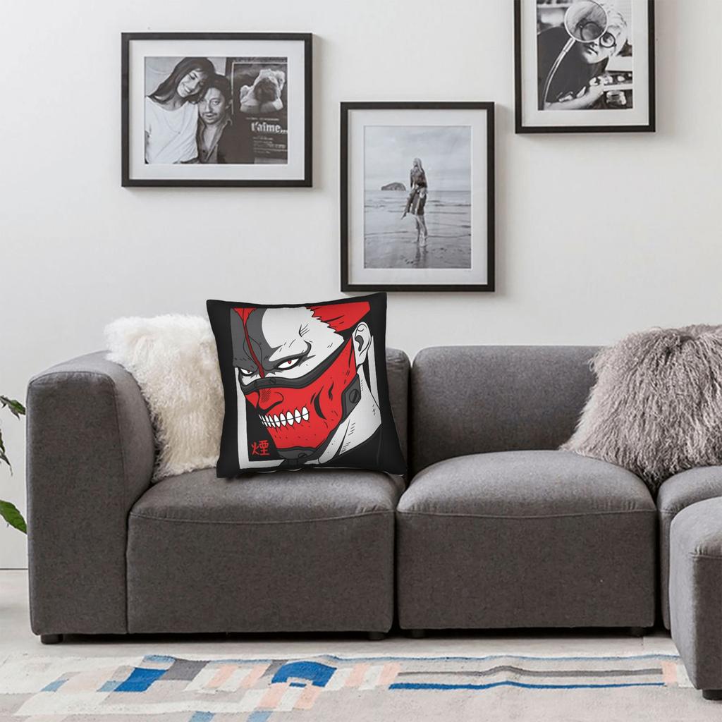 Pillow Case En Dorohedoro Design Pillow Cover For Living Room Chair Kawaii Pillowcases
