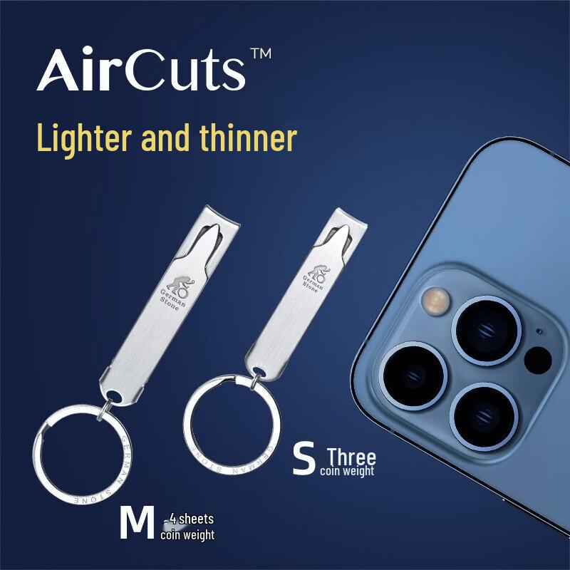 STONE Foldable Stainless Steel Nail Clipper