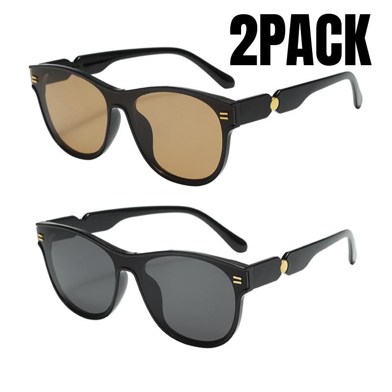 1/2PACK Small Fragrant Rice Nail Sunglasses UV Protective Unisex Fashion Glasses for Outdoor Sports