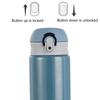 Thermos Sottovuoto 300ML Tappo a Flip Conservazione del Calore Design Compatto Mini Isolato Acciaio Inossidabile