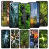 Beautiful Nature Forest Tree Phone Case For Realme 13 12 10 9 8 7 GT3 GT5 GT2 Pro Plus 5G C21 C25 C35 GT Neo 2 3 3T 5 Cover