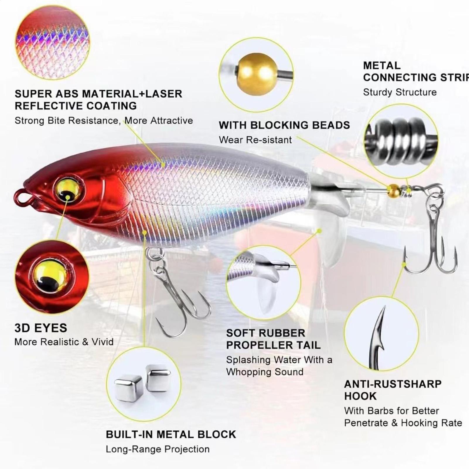 

Christmas Fishing Lure Advent Calendar 24-Day Fish Bait Set Christmas Fishing Bait Kit Countdown Calendar Gift Box For Men Boy other