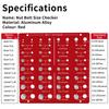 Nut and Bolt Thread Checker Thread Identifier Gauge Nut Bolt Screw Identibolt  28 Bolt Standard Sizes  Measuring Identifier Tool