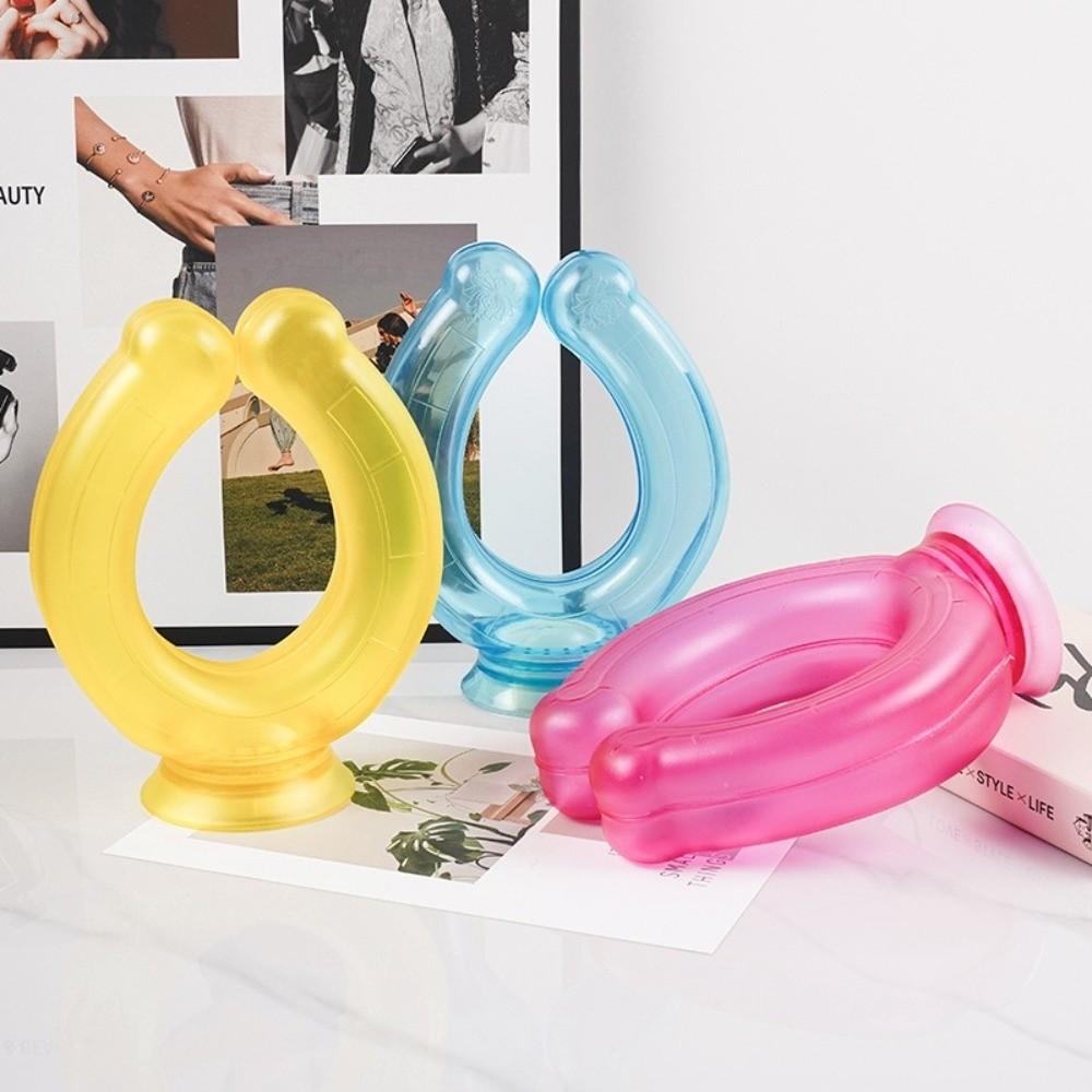 Neck-hanging Hot Water Bottle U-shaped PVC Cold Water Bag New Neck Protection Hot Water Bottle
