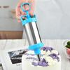 Stainless Steel Cookie Decorating Gun Sets Biscuit Press Maker Cream DIY Pastry Syringe Extruder Nozzles Kitchen Baking Tools