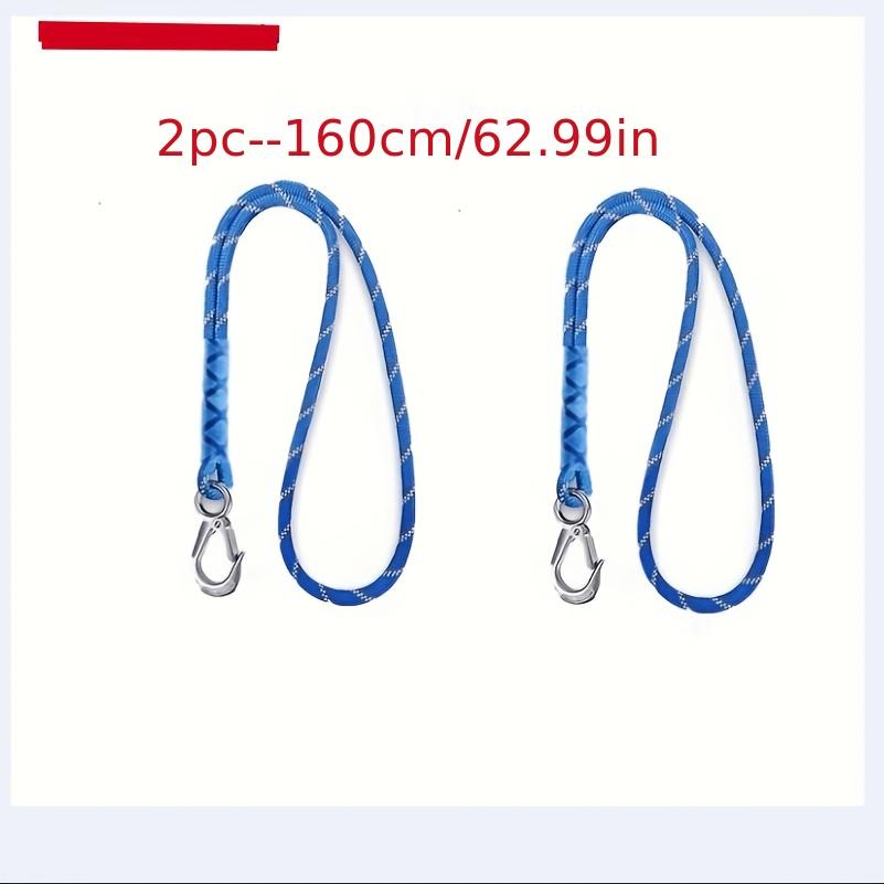

Heavy Duty Nylon Rope with Metal Hook - Suitable for Wear-resistant Suspension of Swings, Hammocks, and Patio Chairs