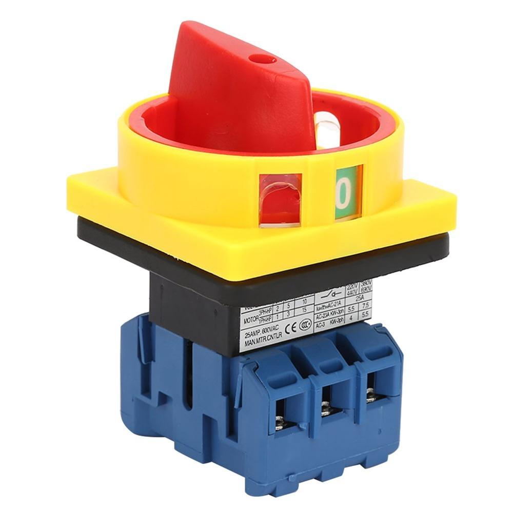 

3-Pole Load Circuit Breaker Switch 25A/32A Load 3P Load Circuit Breaker Switch Machine Tools 25A