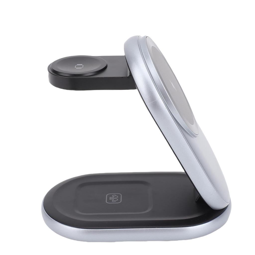 Wireless Charging Station Multifunctional 15W Fast Charging Wireless Charger for Phone Watch Earphone