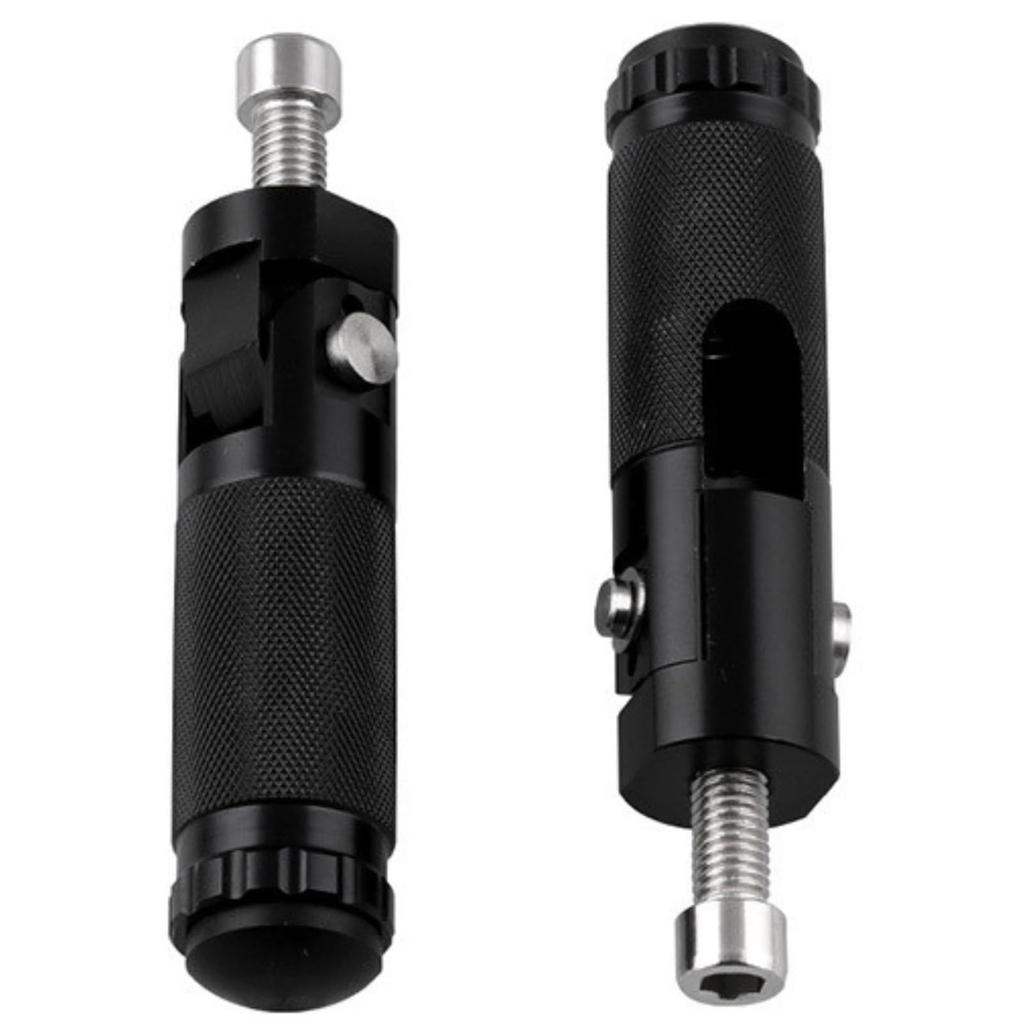 Quikaboo Motorcycle Step Aluminum Step M8 CBR VTEC Step Bar Universal Tandem Varios Set of 2