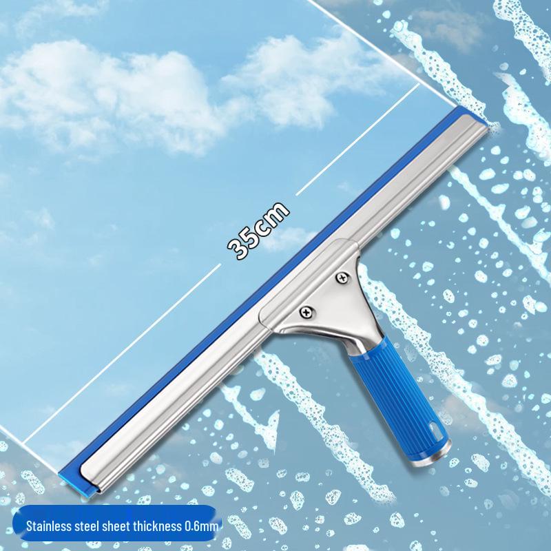 Stainless Steel Tabletop Squeegee for Window and Glass Cleaning