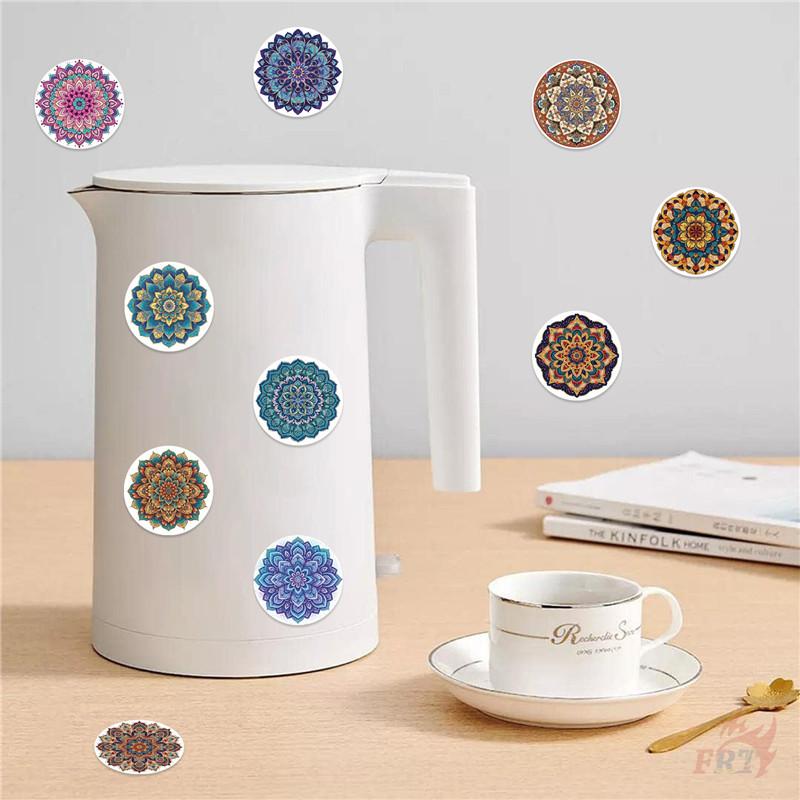 500Pcs/Roll Mandala Patterns Kids Rewards Stickers - DIY Scrapbooks Album Decor Sealing Label Decals