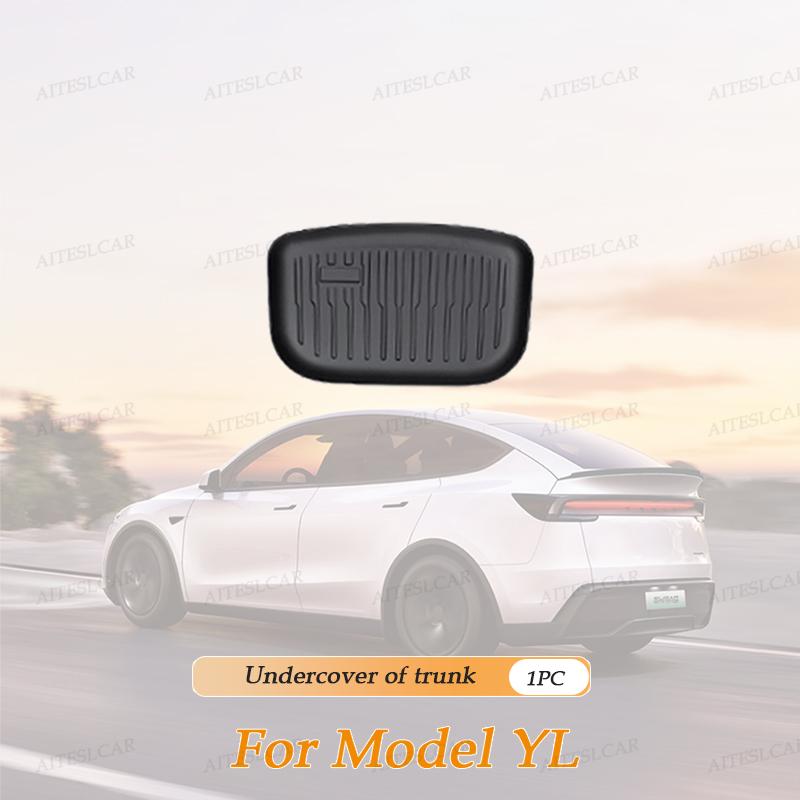 For Tesla Floor Mat Model YL 2026 Car Trunk Mat Set Luggage Mat TPE Waterproof Anti-Slip Set LHD Floor Liner Mat Car Accessorie