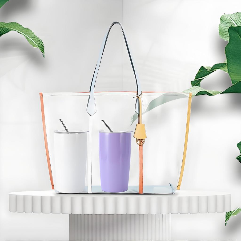 MYEEDA Stainless Steel Vacuum Insulated Coffee Tumbler with Lid, Spill-Proof, and Straw, 600ml Capacity, Large Capacity, Stylish Thermos-Style Coffee