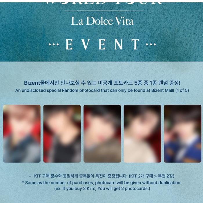 

[Предзаказ] КОНЦЕРТНЫЙ КИТ ВТОРОГО МИРОВОГО ТУРА ONEUS ‘La Dolce Vita’ (Онлайн-преимущество) POB BIZENT