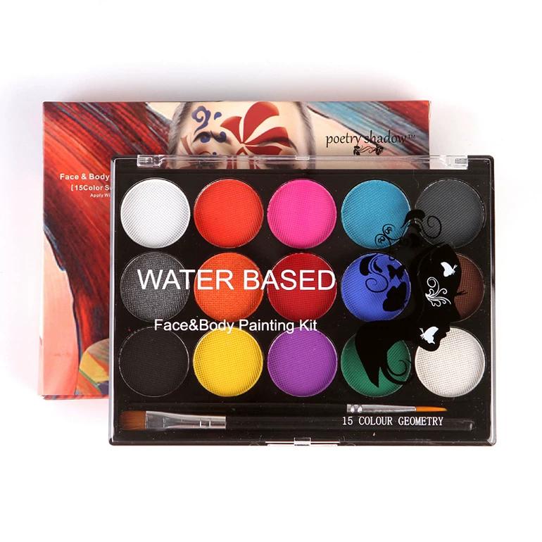 Stage Makeup Painting Paste, Water-Soluble Body Painting, Face Paint, Christmas and Halloween Makeup