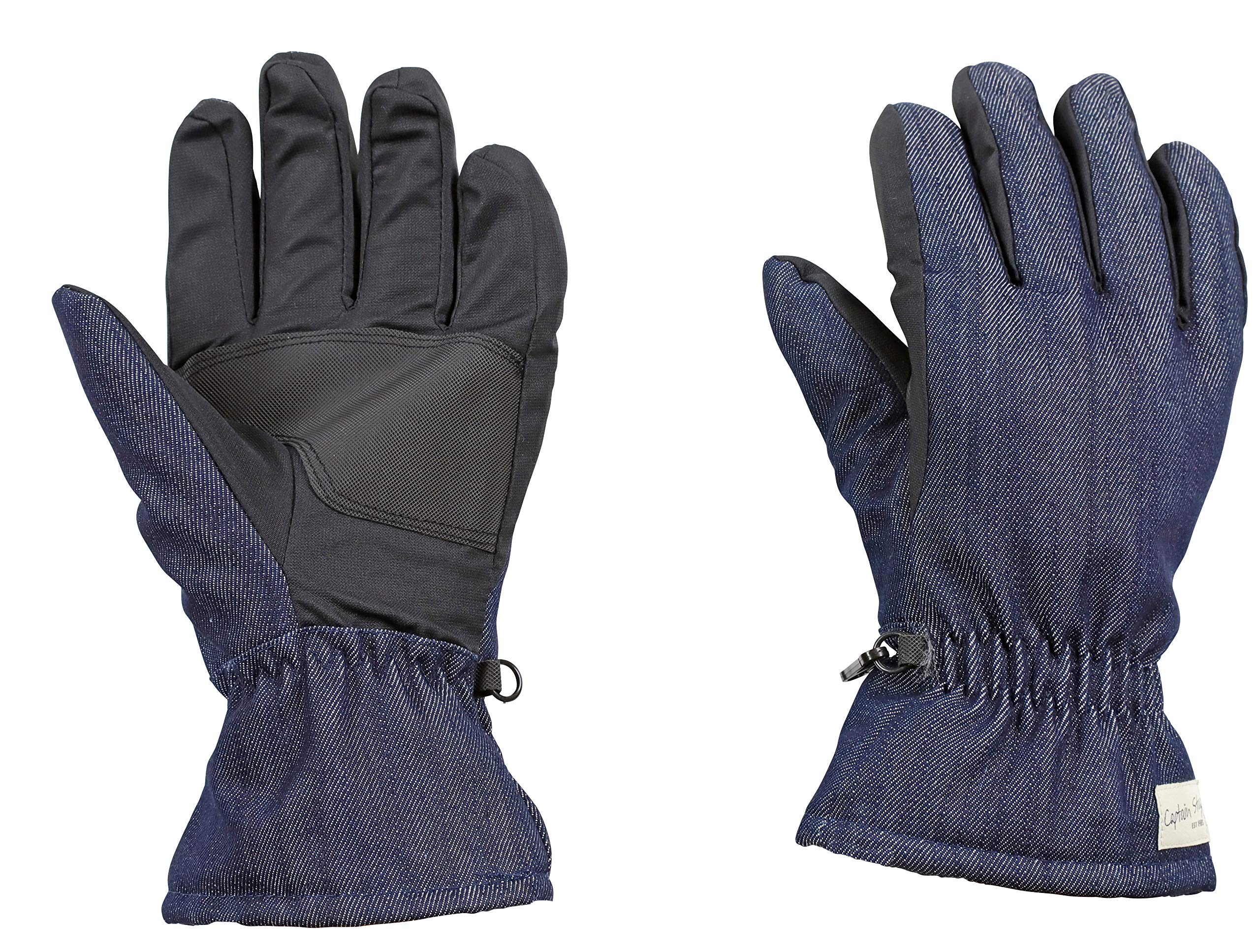 

CAPTAIN STAG Gloves Cold Protection M Size Denim Men s UX-982
