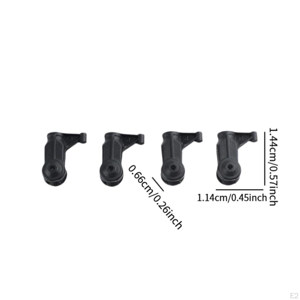4Pcs RC Helicopter Rotor Heads Spare Parts High Performance Assembly Upgrade Accessory Replaces for