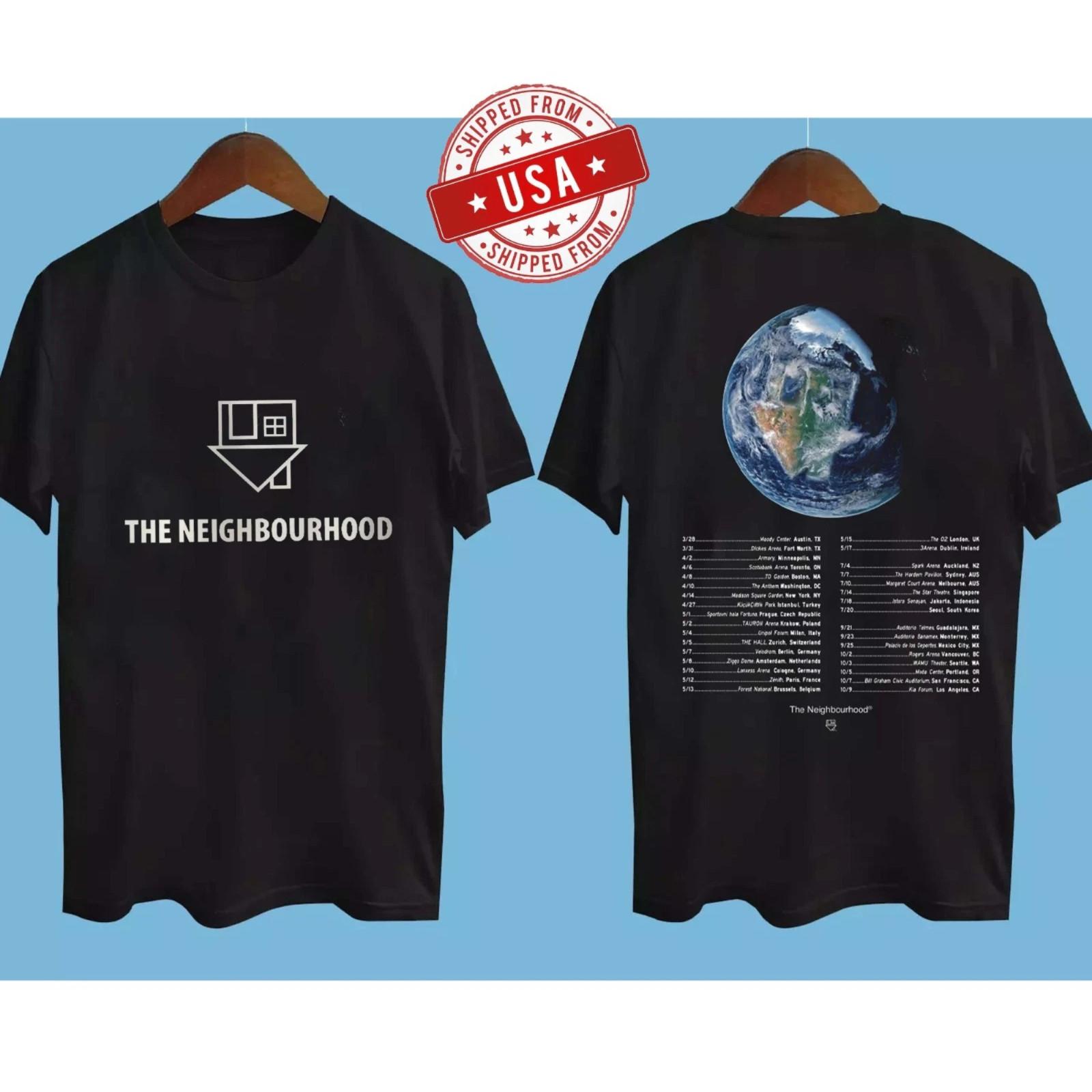 The Neighbourhood Tour Shirt 2026 NBHD Band Merch Indie Concert Tee L