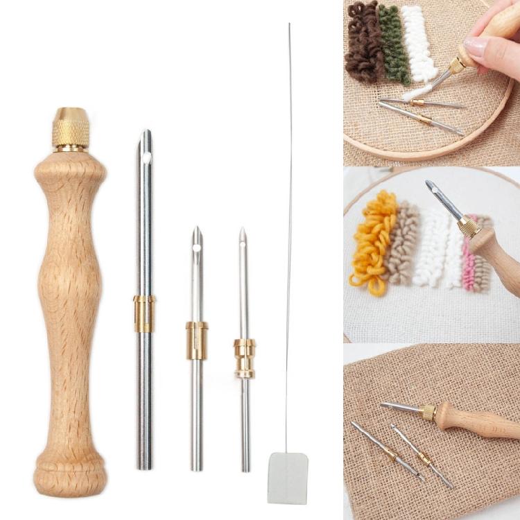 Punch Needle Kit Punch-Nadel-Set zum Sticken DIY Handarbeit Bastelarbeiten Herstellen