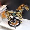Mechanical Horse Building Block Set, 3D Assembled Robot Horse Model, Home Desktop Decoration Gift, Perfect Gift For Christmas, Halloween, Valentine'S
