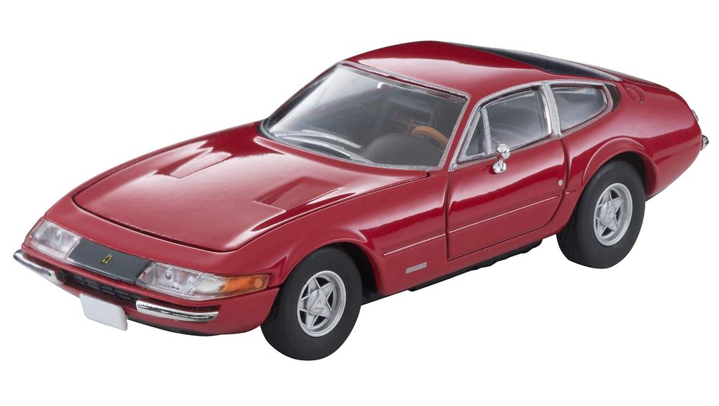 TOMYTEC Tomica Limited Vintage TLV Ferrari 365 GTB4 Rouge Modèle Fini 302148 1/64