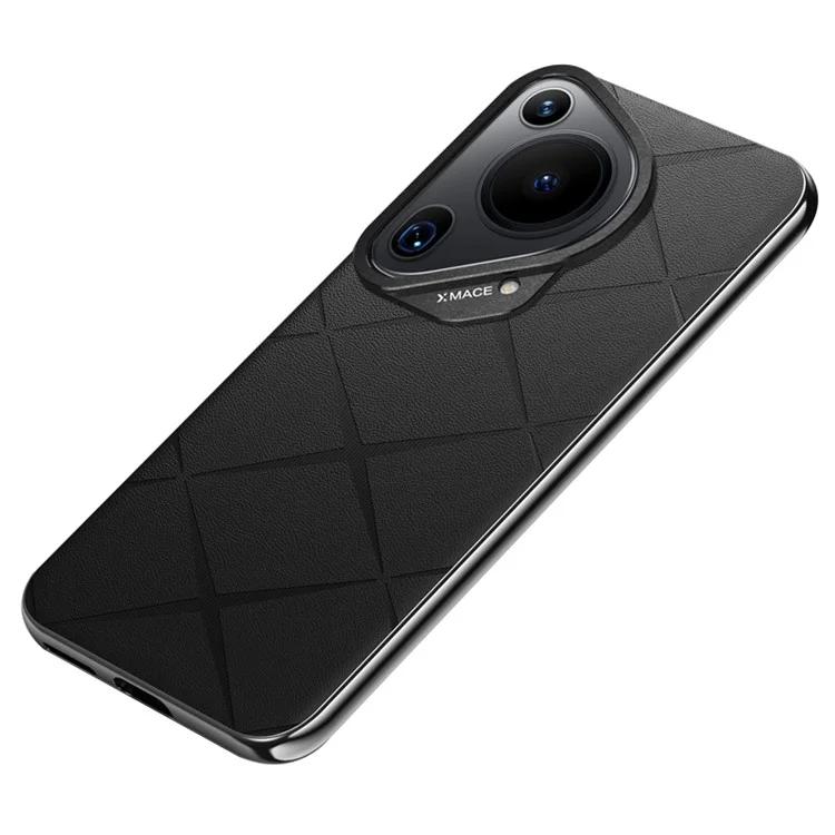 

For Huawei Pura 70 Ultra Case Anti-Scratch Leather TPU Frame Phone Cover
