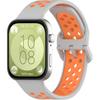 Watch Bands Compatible with Huawei Watch Fit 4 Pro/Fit 4/Fit 3 Strap for Women&Men Breathable Air Holes Silicone Replacement Sport Wristbands